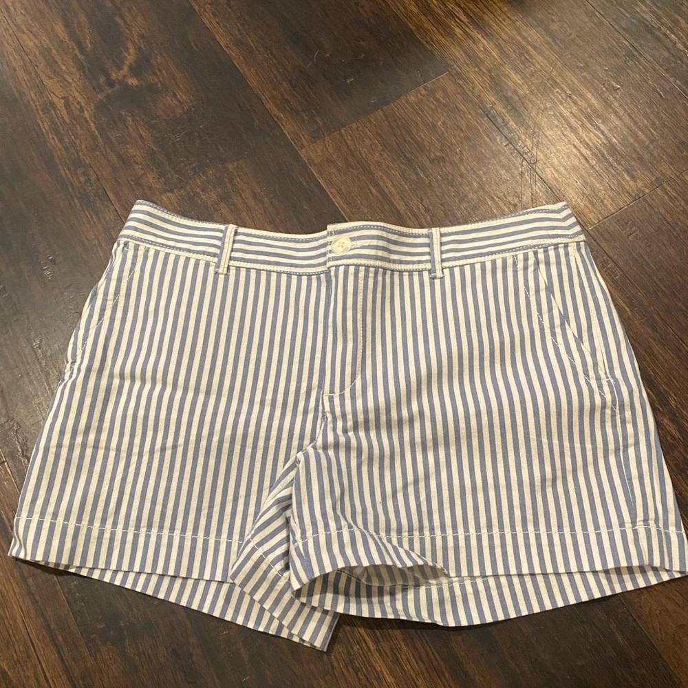 LOFT Striped shorts Size 6P
